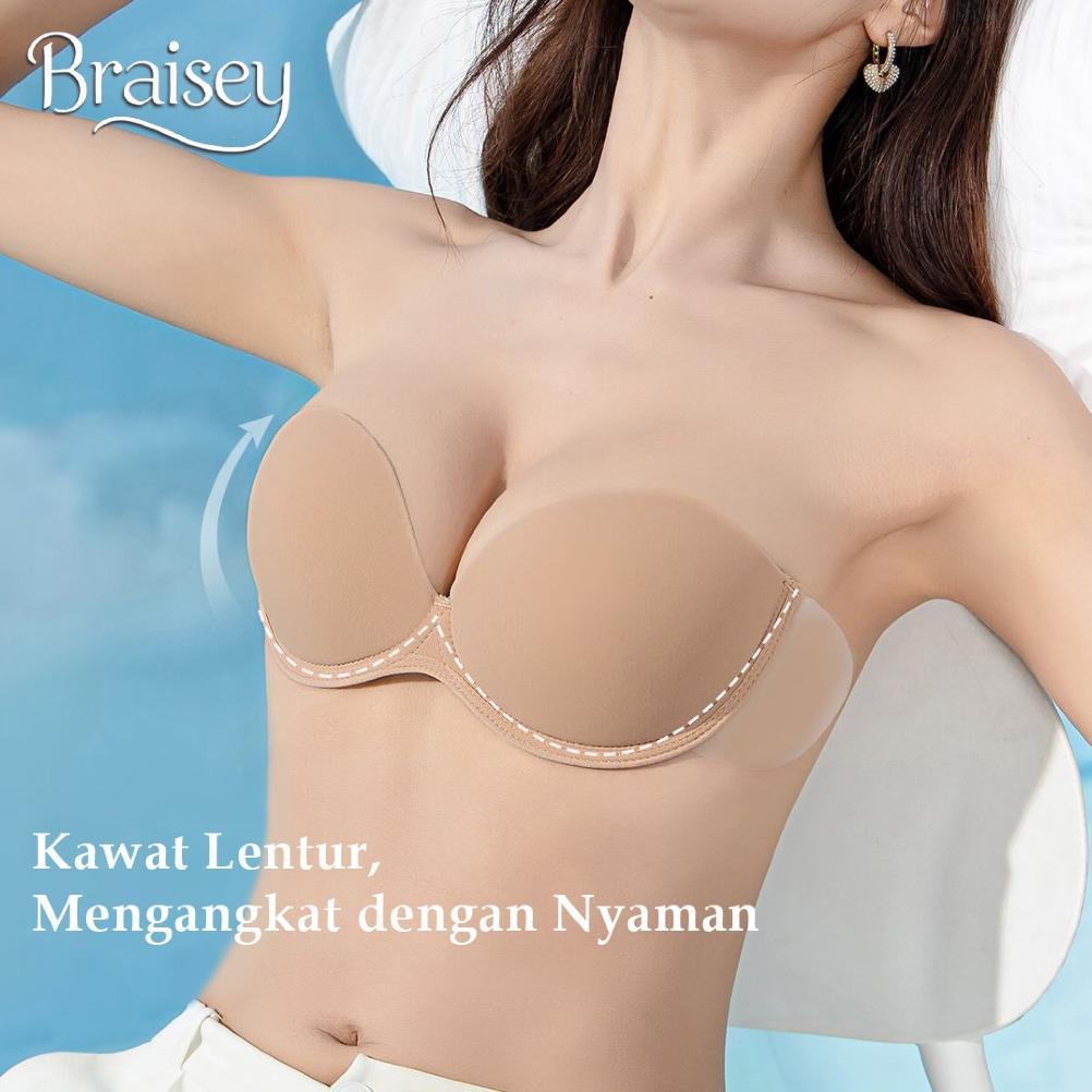Braisey - Bra Tempel Premium Transparan Non Slip