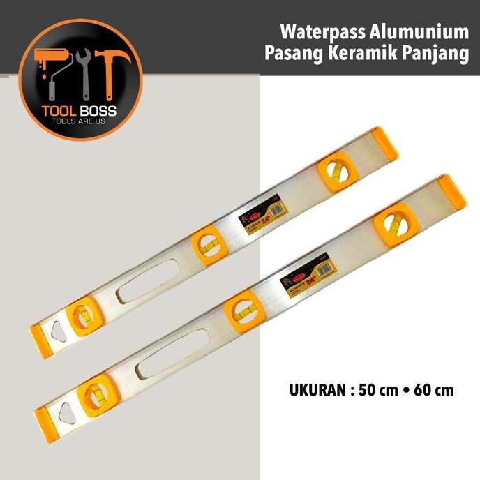 KENMASTER WATERPASS ALUMUNIUM - PASANG KERAMIK PANJANG