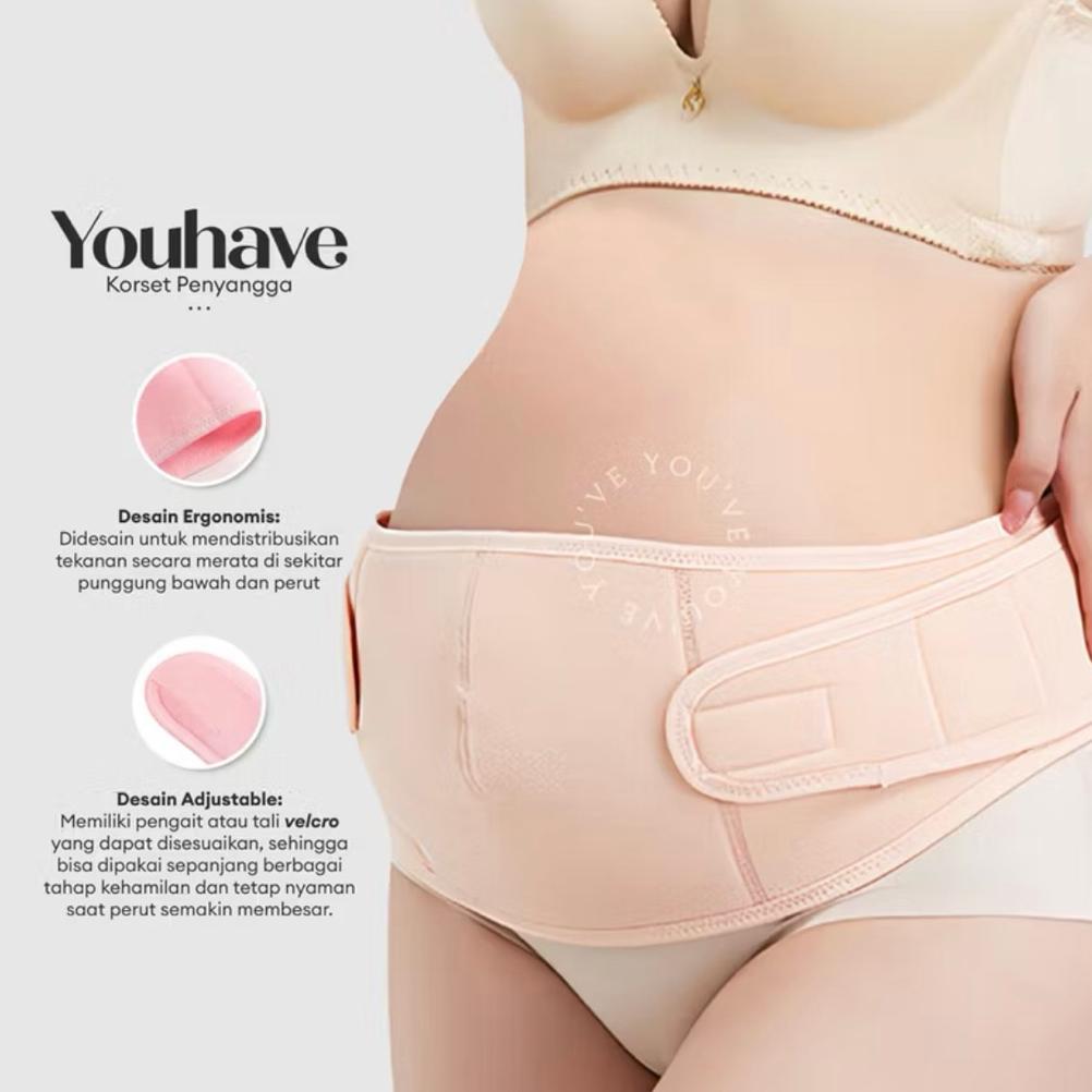Promo  (Preloved) Korset Hamil Stagen Penyangga Perut Ibu Hamil M | Korset Ibu Hamil | Stagen Wanita
