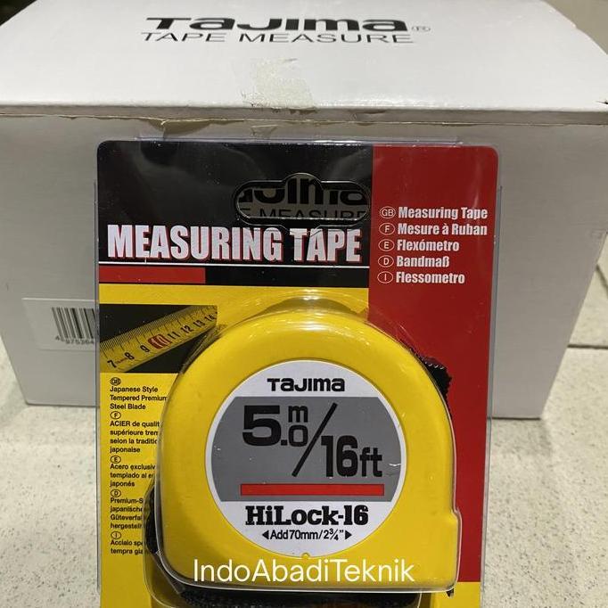 TAJIMA METERAN 5 METER ORIGINAL