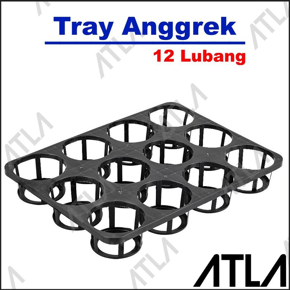 Bisa Cod Tray Semai Bibit Anggrek 12 Hole Pot Flexible Seedling Benih Kt019 ...