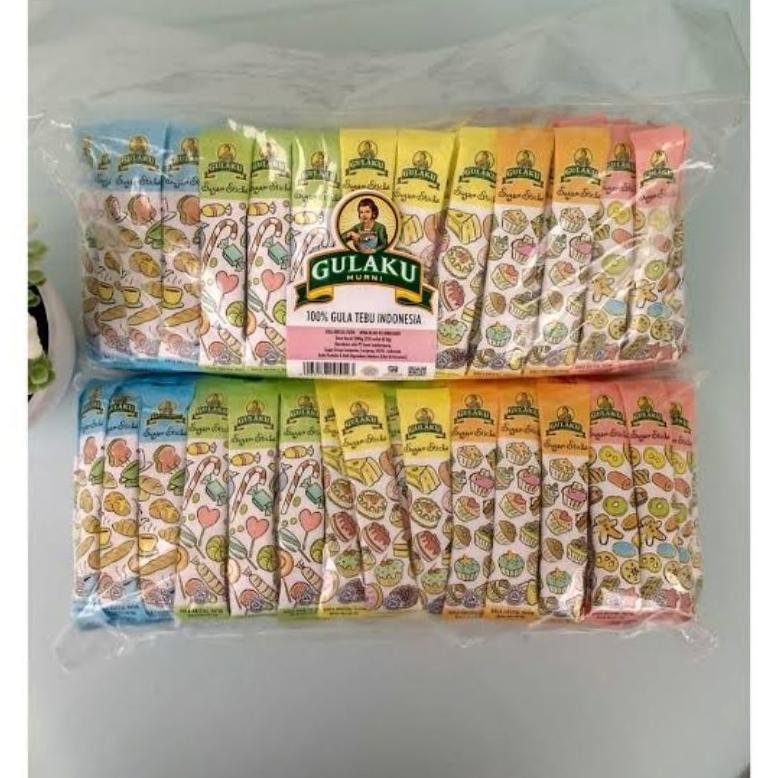 Gulaku Stick 8gr X 250pcs Gula Pasir Sachet