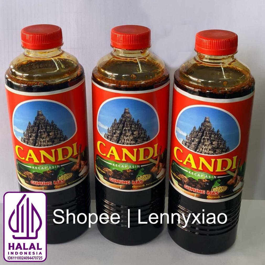 BARU Kecap Asin CANDI Pontianak Nasi Goreng Ayong 999 Nex Carlos 450 ml bukan Borobudur  HALAL MUI