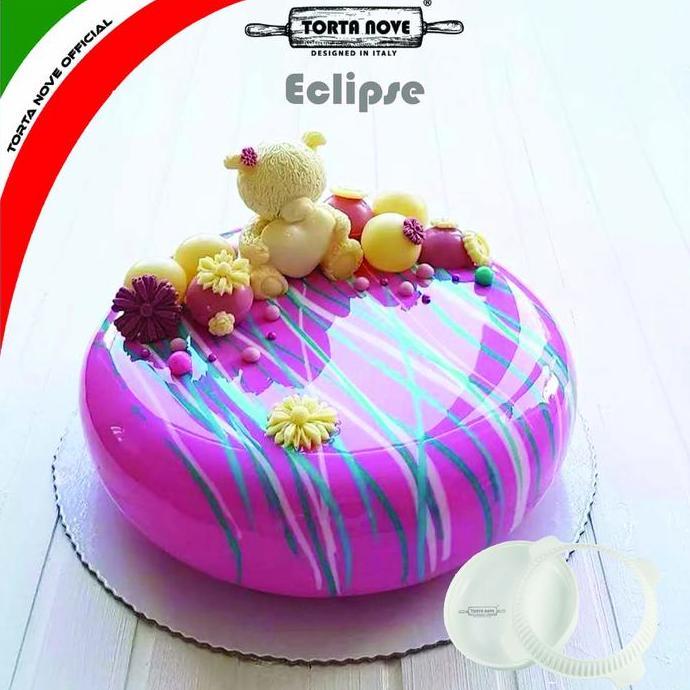Bingbung- [Cod] Loyang Kue / Cetakan Silikon / Eclipse / Cetakan Mirror Cake / Cetakan Glaze Cake/ T