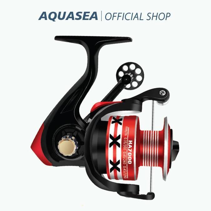 Fhistik- Aquasea - Reel Pancing Spool Metal Aluminium Ha1000-7000 Alat Ikan Joran Umpan Umpan