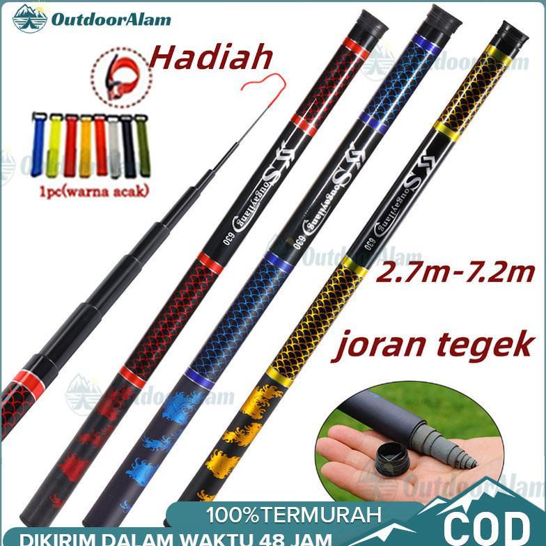 Joran Tegek Kagawa Batik 540 Carbon Medium hard Sougayilang Joran Pancing Fiber Karbon Penjualan Ter