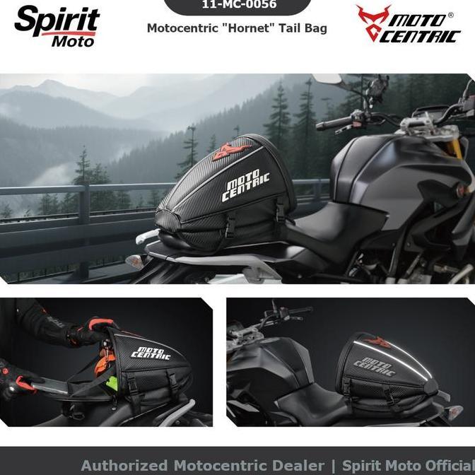 Motocentric Hornet Tail Bag | Tas Belakang Motor Touring Tailbag