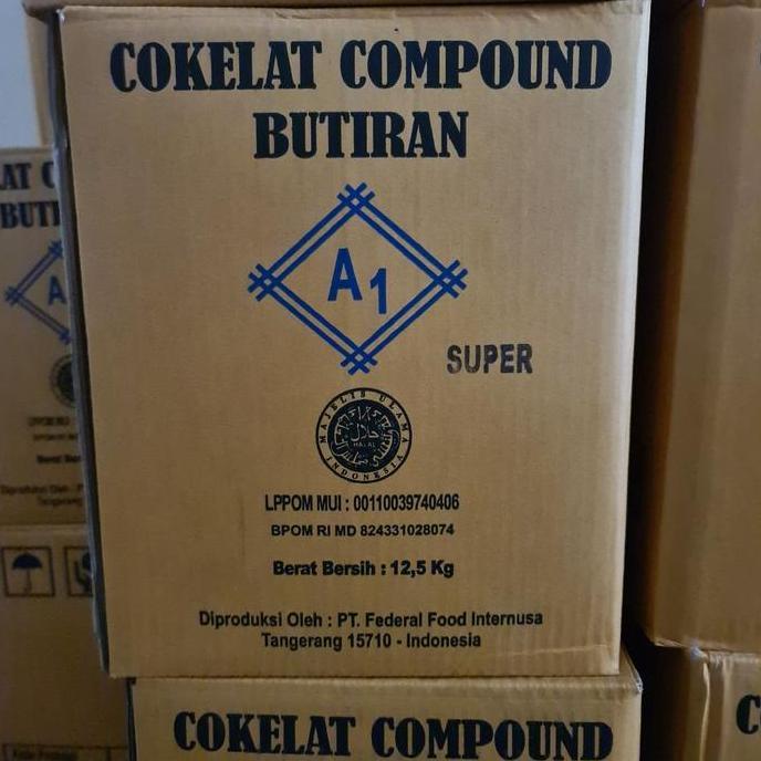Cod,Bisa- 1 Karton Meses A1 Biru Super Mesis Coklat 12.5 Kg