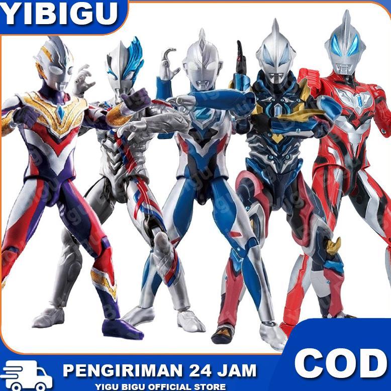 READY Action Figurines Ultraman Trigger Ultraman Geed Galaxy Rising Ultraman Z Ultraman Blazar Multi