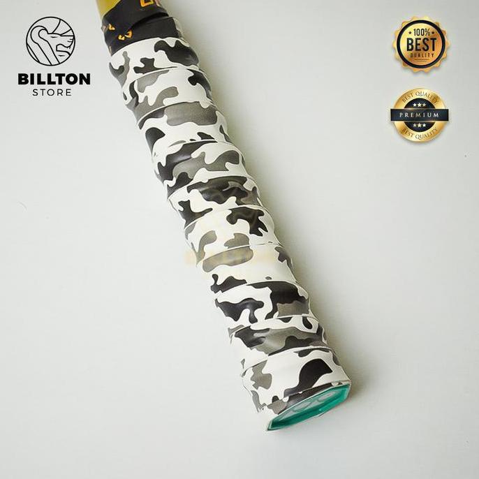 Mintonoi- Grip Karet Raket Badminton / Grip Tulang Army Anti Licin Premium