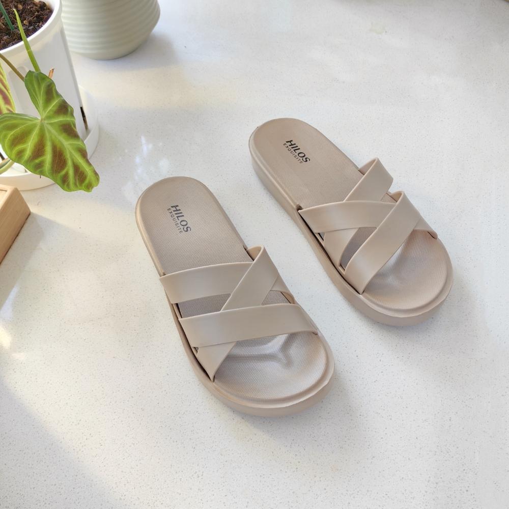 TERMURAH` Sandal Perempuan Korea Style Elegan Terbaru 2025 Sandal Wanita Teplek Empuk Karet Sandal W