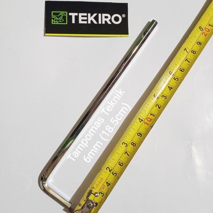 Alatlengkap- Kunci L 6Mm Tekiro Hex Key Long Kunci L Tekiro 6 Mm