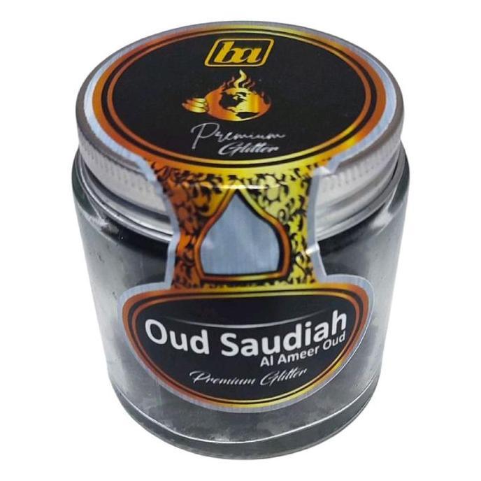Bukhur pewangi ruangan premium Glitter-dunia bukhur aroma sulaiman madinah oud al kiswah amer al oud