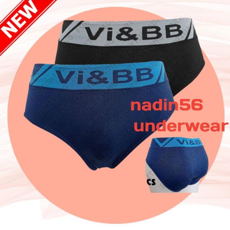 [6pcs] Celana dalam Pria | Celana dalam Vi&bb Rajut Segitiga