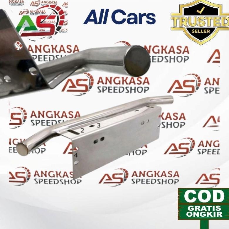 BRACKET LAMPU SOROT MOBIL UNIVERSAL DUDUKAN PLAT NOMOR MOBIL