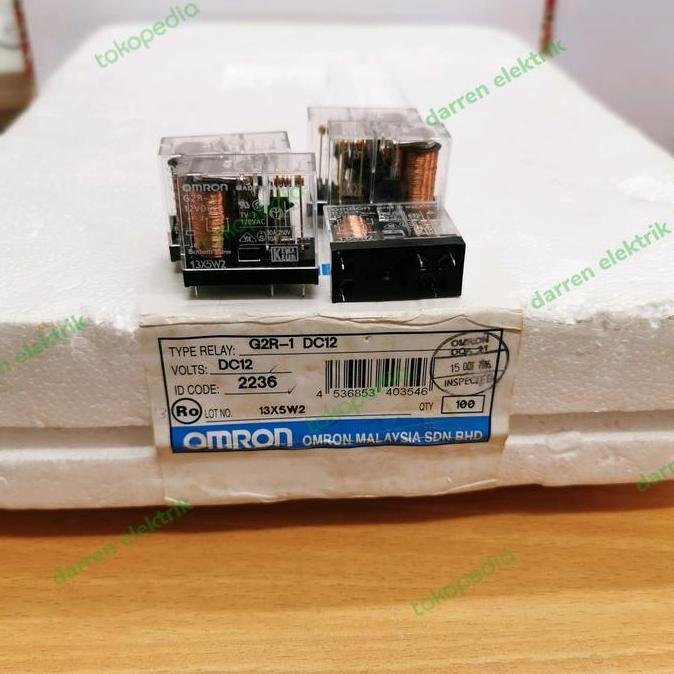 Promo omron relay G2R-1, 12vdc Diskon