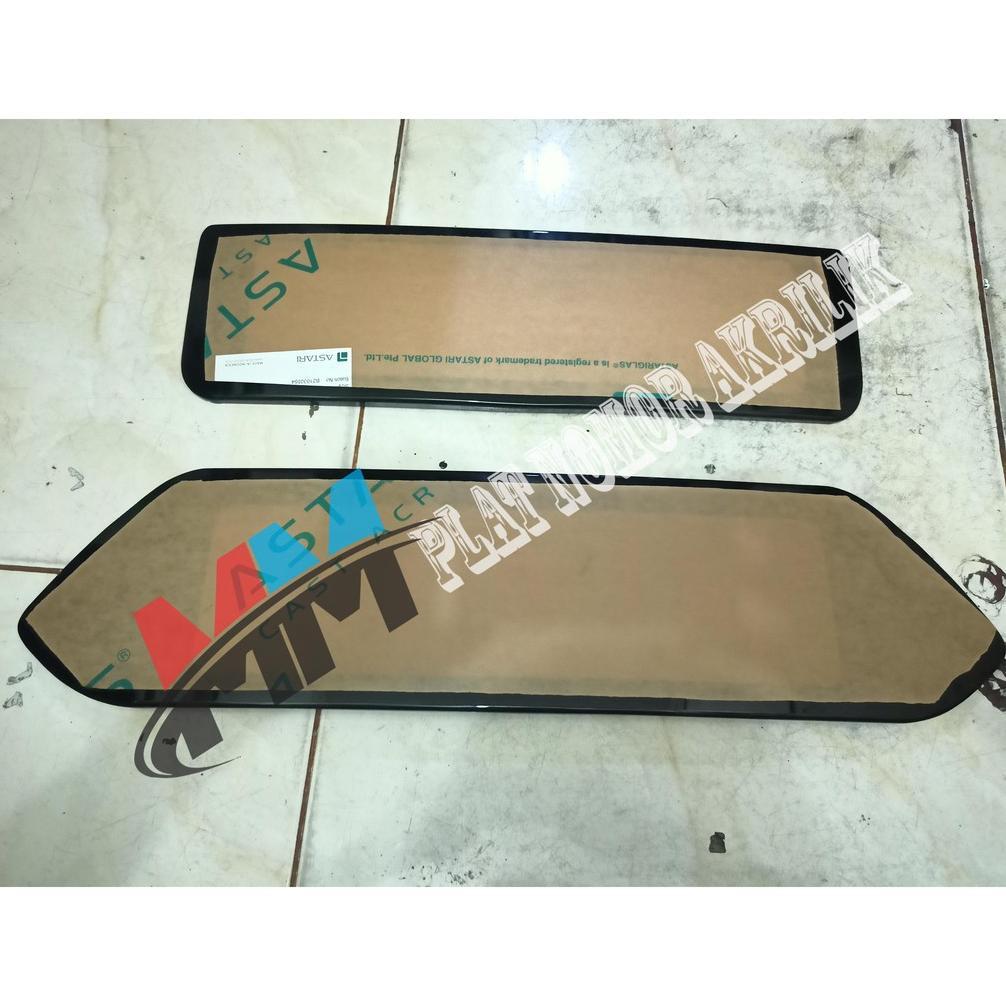 Cover Plat Nomor Mobil Akrilik cembung Acrylic Custom tatakan Dudukan Plat Nomer Tanpa Lampu HONDA B