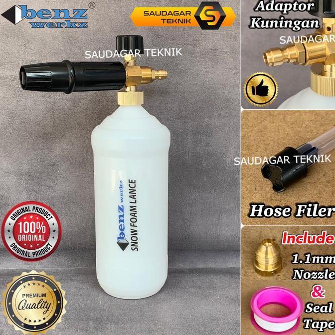 Foam Lance Benz Quick Release ORIGINAL Tabung Salju Snow Foam