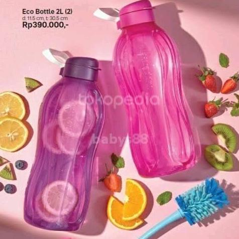 BOTOL MINUM TUPPERWARE 2LITER - ECO BOTTLE TUPPERWARE 2LITER