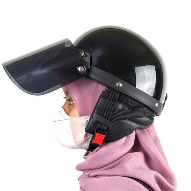 Bestone- ACN Helmet Helm Retro Cetok Vintage Bogo Setengah Kepala Dewasa