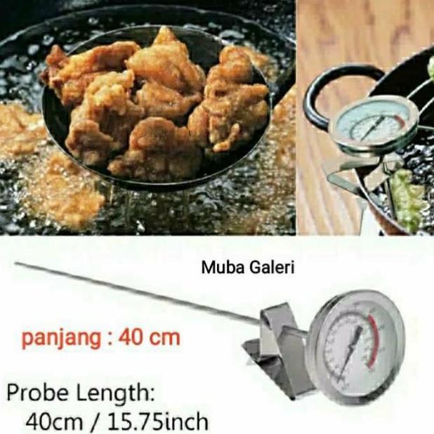 Bestone- THERMOMETER MEKANIK ALAT UKUR SUHU PANAS KOPI-SUSU- GORENG PANAS
