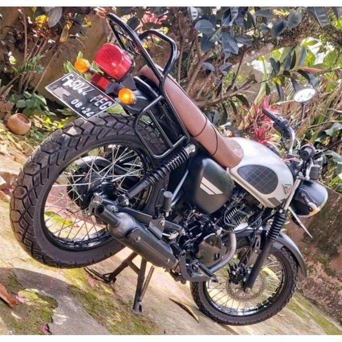 Bestone- BEHEL BELAKANG KAWASAKI W175 BRACKET BREKET W 175 Behel W175 Rak