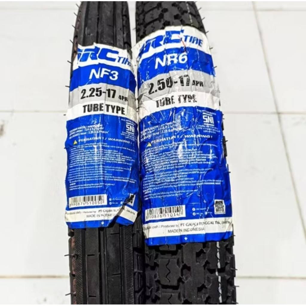 *** Paket Ban Sepeda Motor IRC NF3 & NR6 225-17 & 250-17