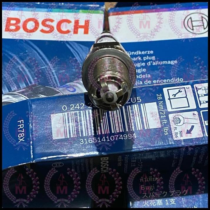 TERMURAH BUSI BOSCH FR78X SUPER 4 KAKI KIJANG STARLET VIOS AVANZA SOLUNA YARIS 