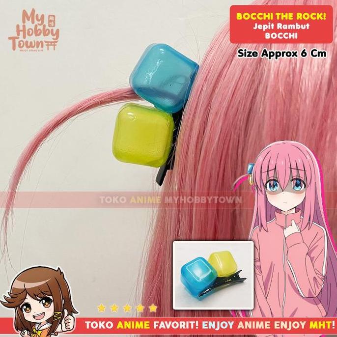 Terpopuleracc- Jepit Rambut Bocchi The Rock Hitori Gotoh Anime Kostum Cosplay
