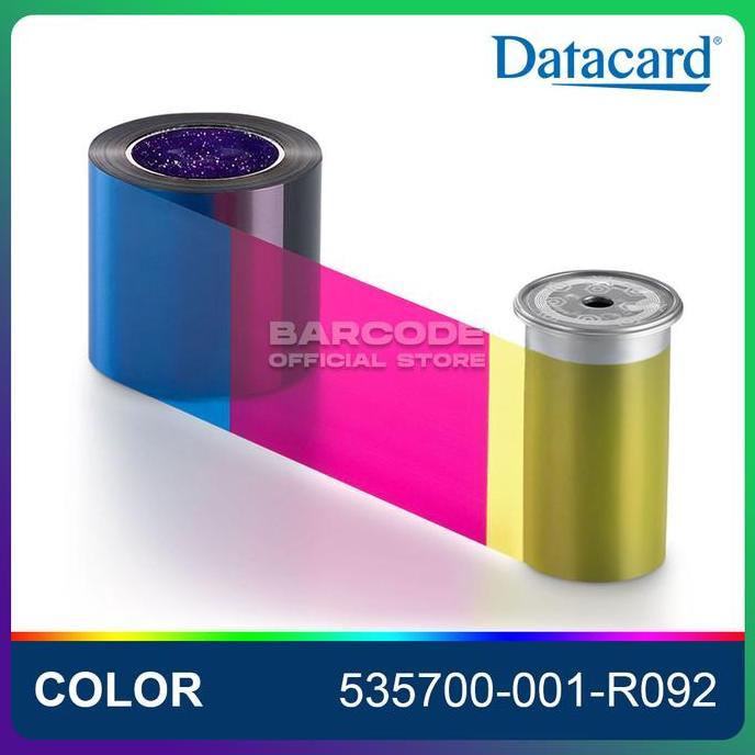 Terpopuler- Ribbon Warna Color Datacard Cd168 - Cd 168 - Ymckt 535700-001-R092