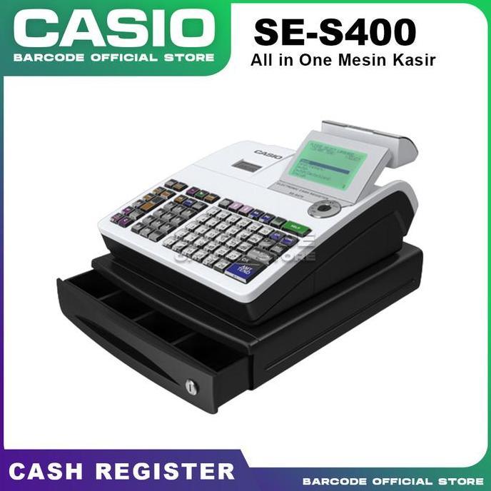 Sale Cash Register Casio Se-S400 - Mesin Kasir Casio Se-S400