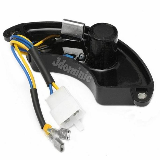 AVR genset 5000 7000 8000 watt oval PVC GX270 GX390 regulator voltase jenset volt tegangan komponen 