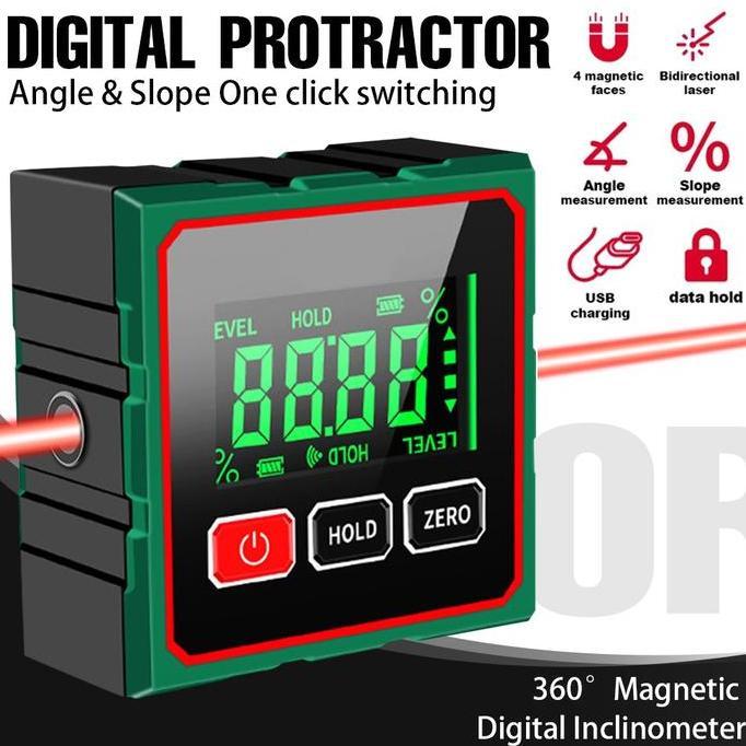 tokowatishop - line bangunan waterpass digital meteran leveling multifungsi bangunan canggih laser s