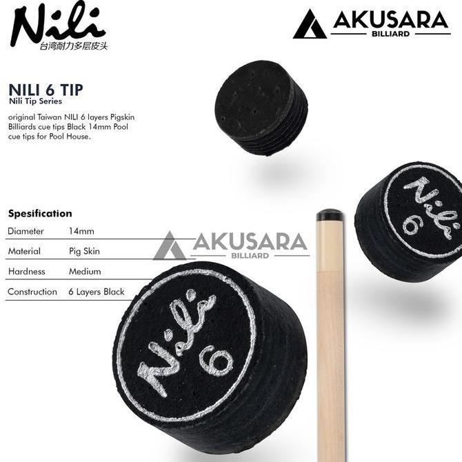 Nili 6 Master Tip Billiard