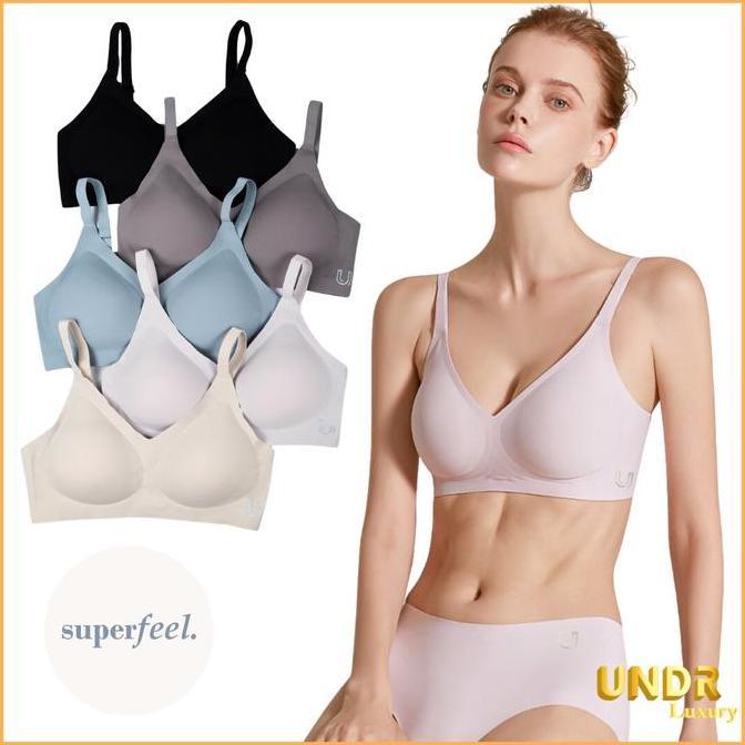 SFL BRA SEAMLESS WANITA BH BEHA PREMIUM LUXURY MERK UNDR SET TANPA KAWAT WOMEN ANTI JEPLAK FULL CUP 
