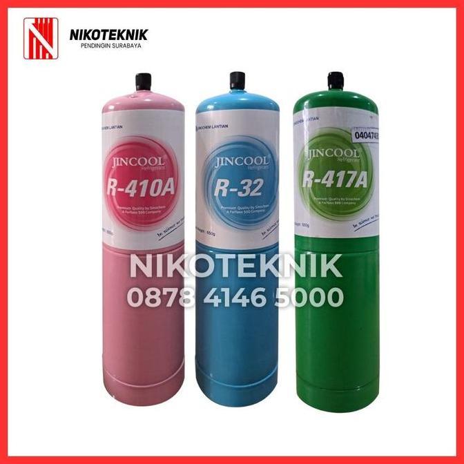 TERMURAH - Freon Jincool Kaleng - Freon R32, R410, R417 | Freon Kaleng