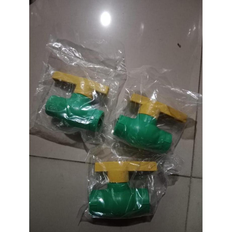 Ball Valve PPR ONEADD 1/2" Ball Valve PPR Stop Kran PPR 20mm PPR