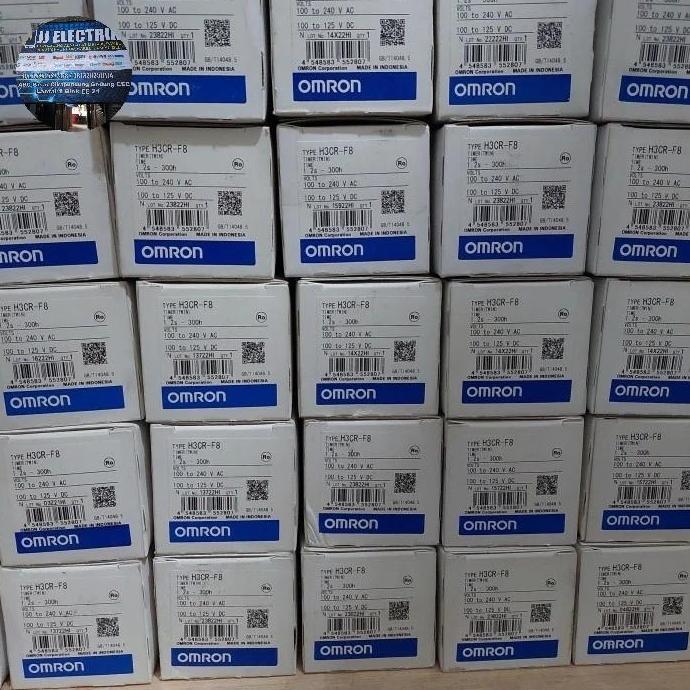 TERMURAH - timer OMRON H3CR-F8 omron timer h3cr f8 ORIGINAL