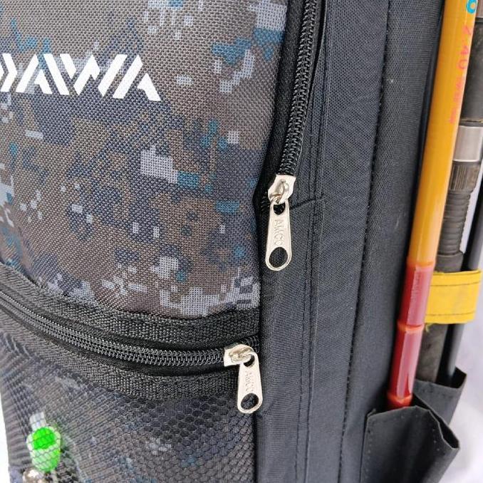 Codbisa- Tas Pancing Jumbo Daiwa Ransel Kotak Big Size Cordura Waterproof 100Cm Buat Joran Tegek Jor