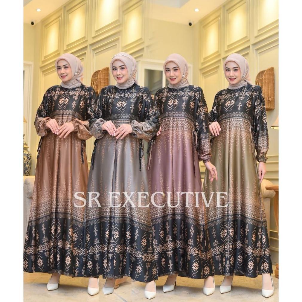 Gamis Silk Premium/gamis terbaru/gamis busui frenli/warna terlaris mauve gray mocca olive army/gamis