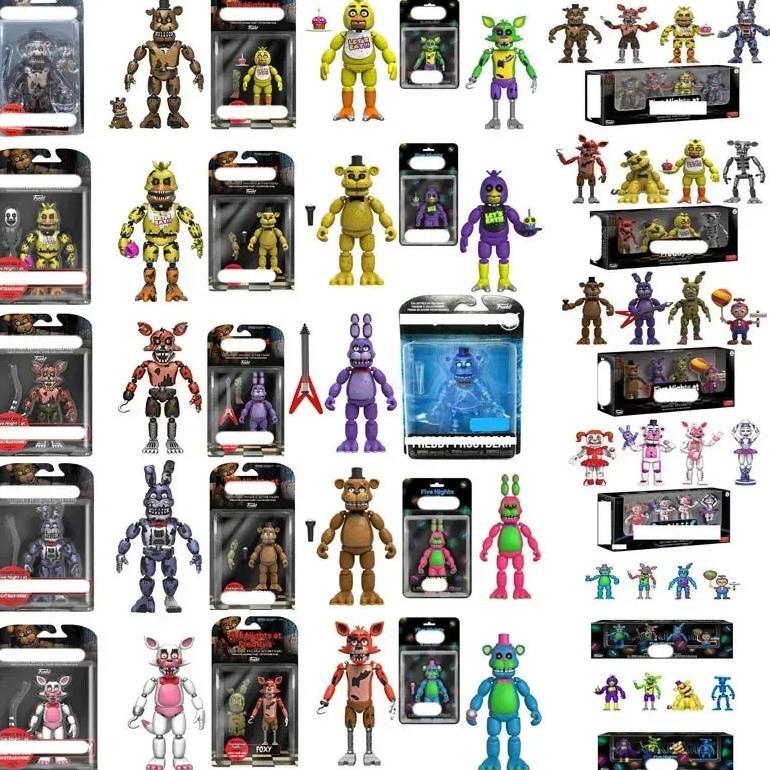 Fnaf Bear Midnight Harem Five Nights Joint Movable Detachable Game Action Figure At Five Nights Secu