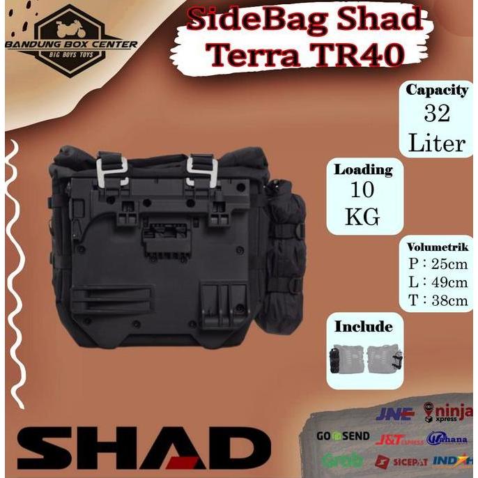 SideBag Shad Terra TR40 Side Bag Shad Tas Samping Shad Terra TR 40