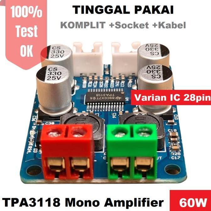 Tpa3118D2 Tpa3118 Class D Hifi Subwoofer Digital Power Mono Amplifier