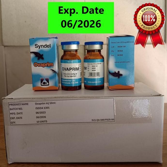 Catbull- Ovaprim Syndel 10 Ml (Bogor) Untuk Ikan