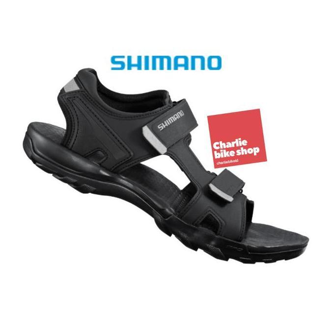 Shimano Cycling Sandal SH-SD501 Compatible Used Cleat MTB - Black