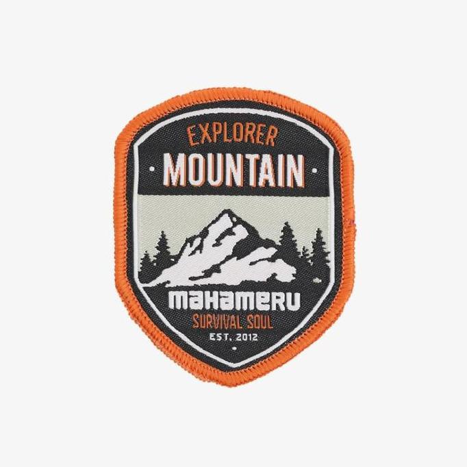 Backpack- Mahameru Patch Emblem Bordir Jaket Aksesoris