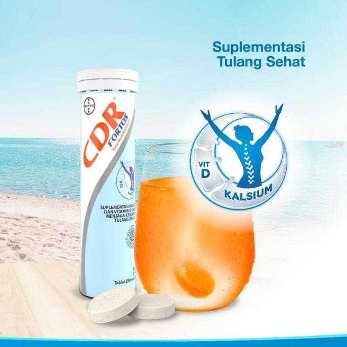 CDR Fortos Suplemen Kalsium 10 - Untuk Kesehatan Tulang