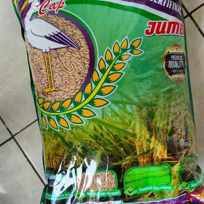 PROMO Benih Padi Ciherang SS Kemasan 5 kg Label Ungu Bersertifikat