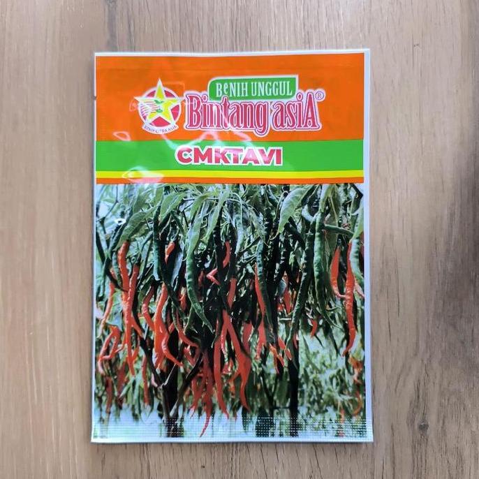 PROMO benih cabai keriting CMK TAVI 10gr. bintang asia