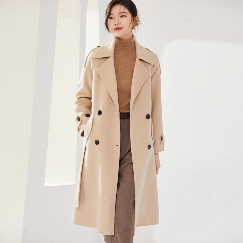 Jas Blazer Wanita Korean Style Kekinian / Long Coat Wanita / Jaket Panjang Selutut